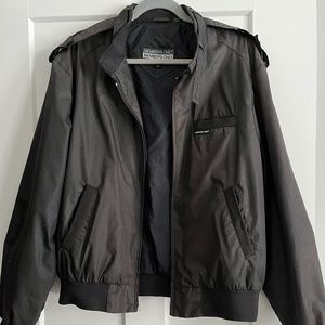 Men's Vintage Members Only Black Jacket